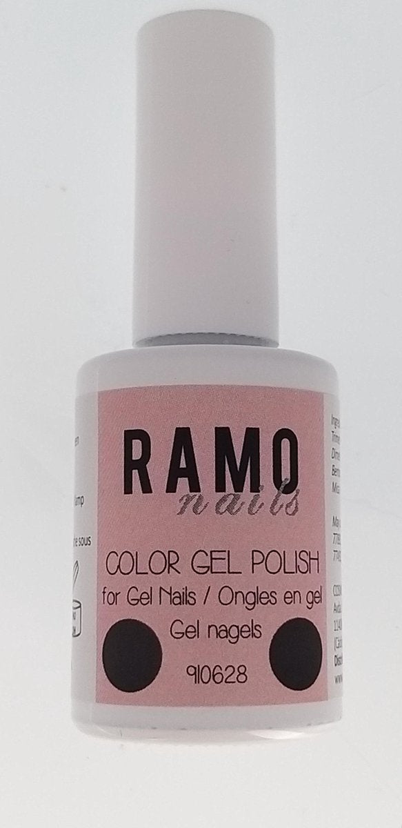 Ramo gelpolish 910628-gel nagellak-gelpolish-gellak-15ml-uv&led-soak off-antraciet-glitter