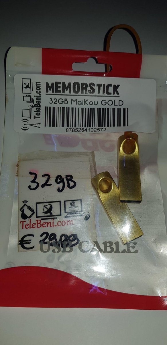 32GB Maikou golden USB stick
