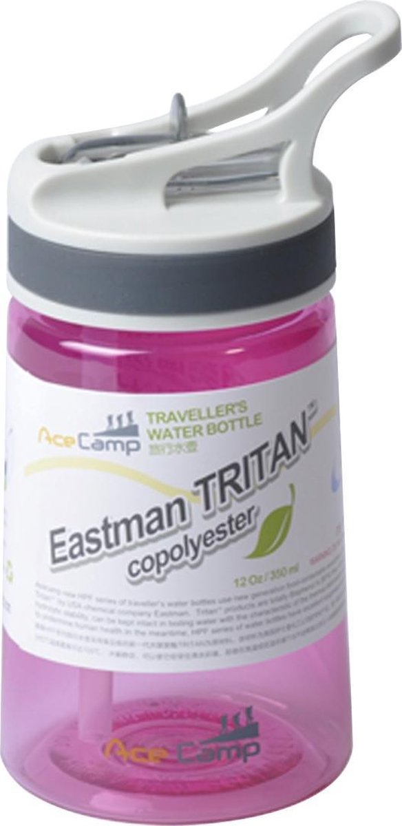 Acecamp Tritan Waterfles 350 Ml Roze