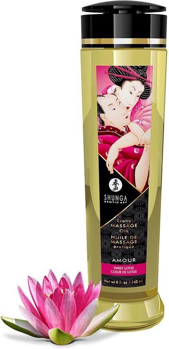 Shunga - Massage Olie Amour Zoete Lotus