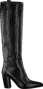 Notre-V 02a-305 Hoge laarzen - Dames - Zwart - Maat 39