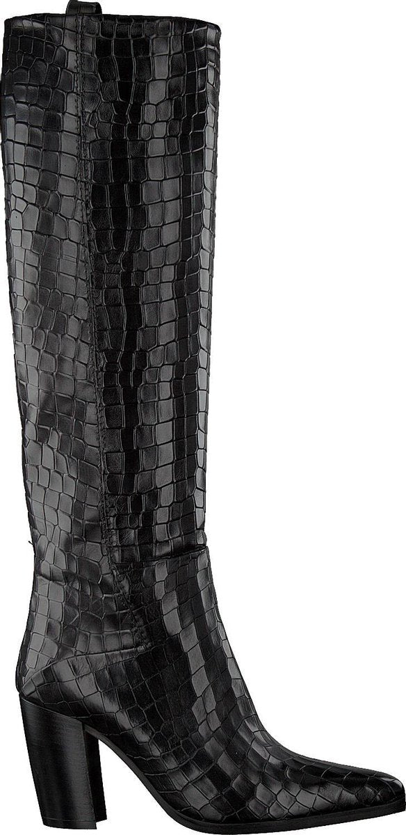 Notre-V 02a-305 Hoge laarzen - Dames - Zwart - Maat 39
