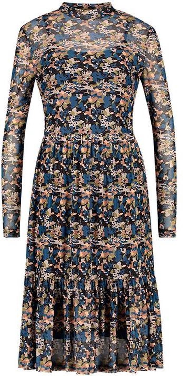 Aaiko Jurk Fayla Blue Mesh XL