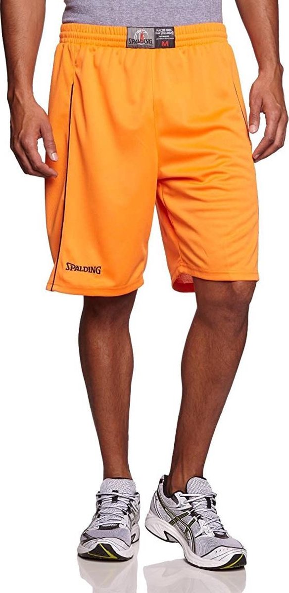 Spalding Basketbal Short Score Oranje maat M