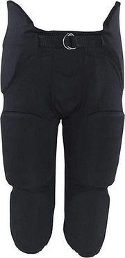 MM - Rugby Broek - Nfl - American Football - Jeugd - Met Ingenaaide Pads - Zwart - Jeugd XL