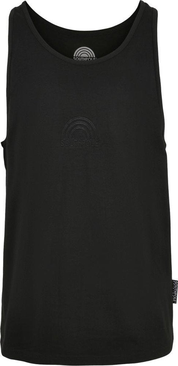 Southpole Tanktop -XL- Multi Color Zwart