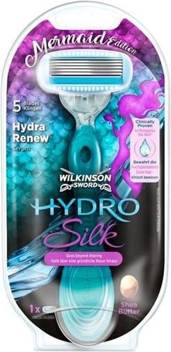Wilkinson Sword Hydro Silk Mermaid Edition met 1 Mesje