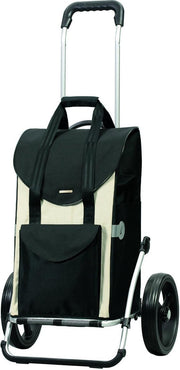 Andersen Royal Shopper Senta boodschappentrolley zwart/beige