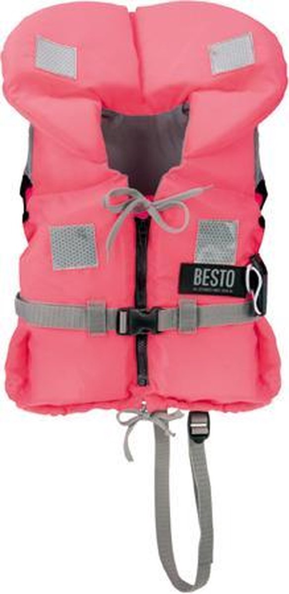 Besto Racingbelt 60N Roze Reddingsvest voor 30-40kg