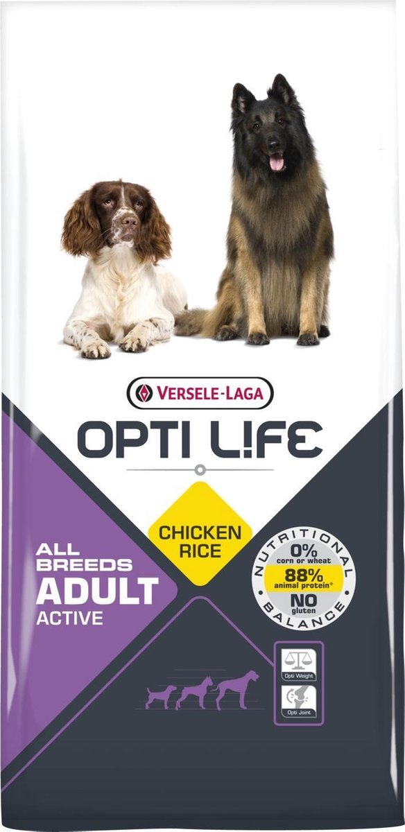 Opti Life Adult Active All Breeds 12