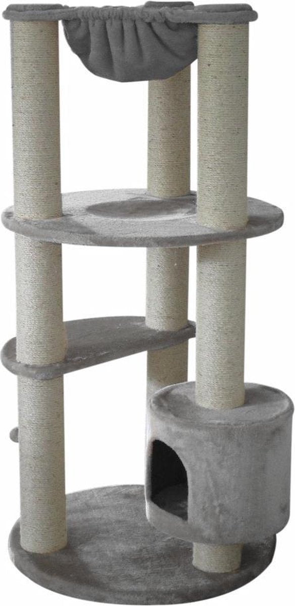 Topmast Heavy Krabpaal Alexandra Grijs 70 * 70 * 146 cm