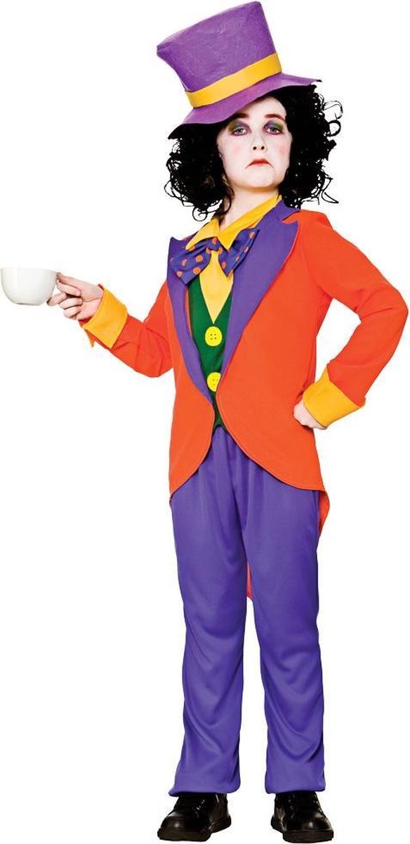 Roze Mad Hatter outfit.