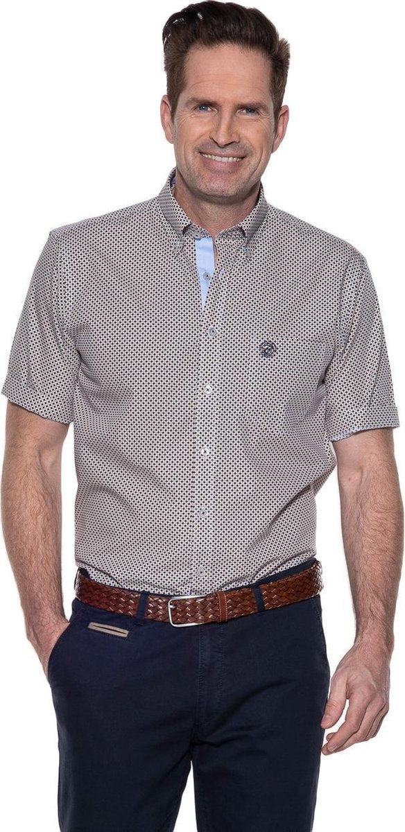 Campbell Classic Casual overhemd korte mouw
