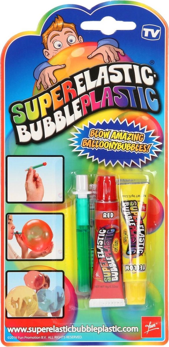Super elastisch plastic bubble fun