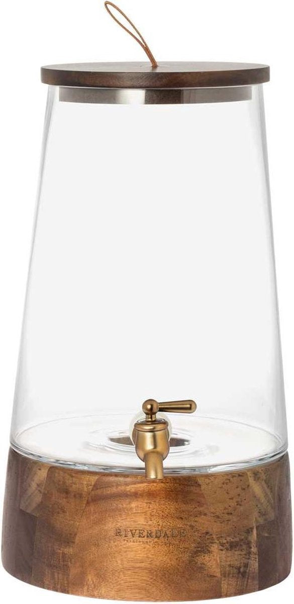 Riverdale Dranktap Pip transparant 38cm