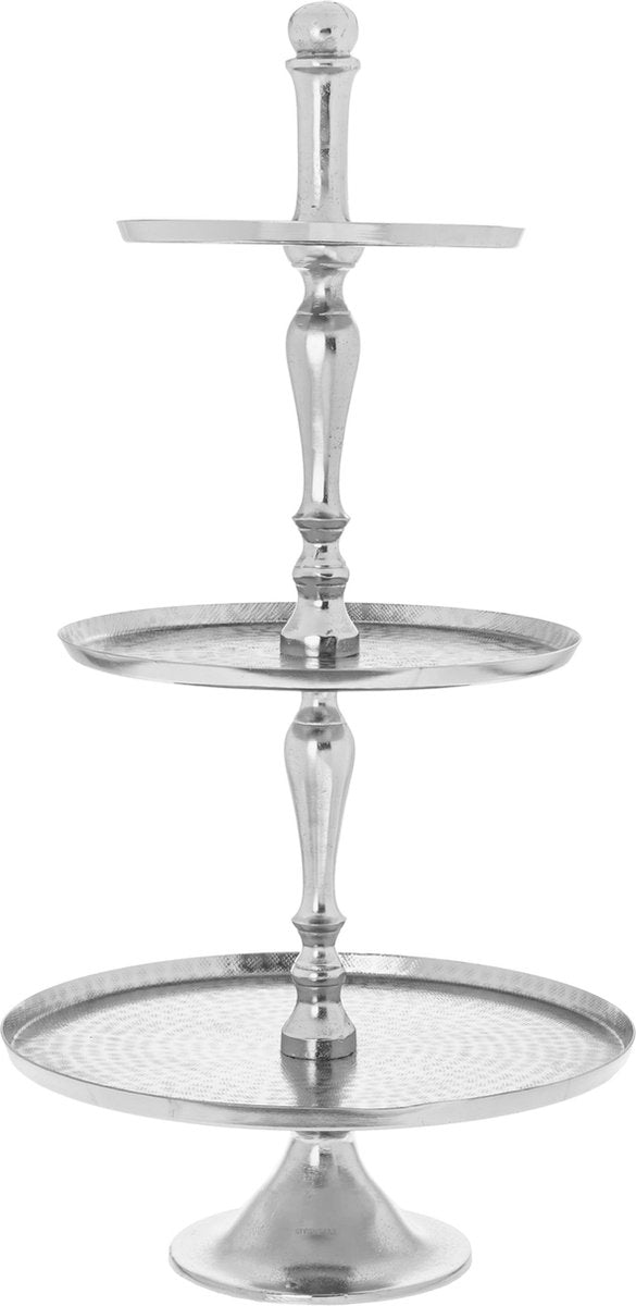 Riverdale Oxford - Etagere - 3-laags - 90cm - zilver