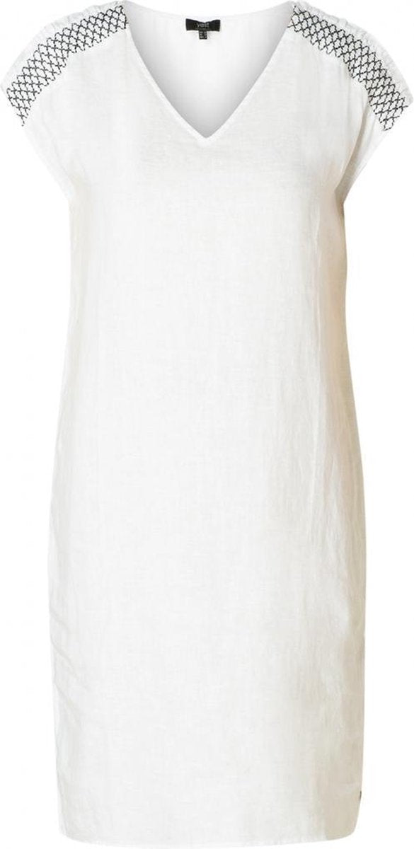 YESTA Jacey Jurk - White - maat 1(48)