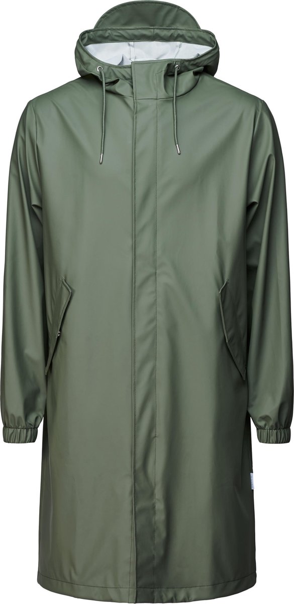 Rains Fishtail Parka Olive Unisex - Maat S/M
