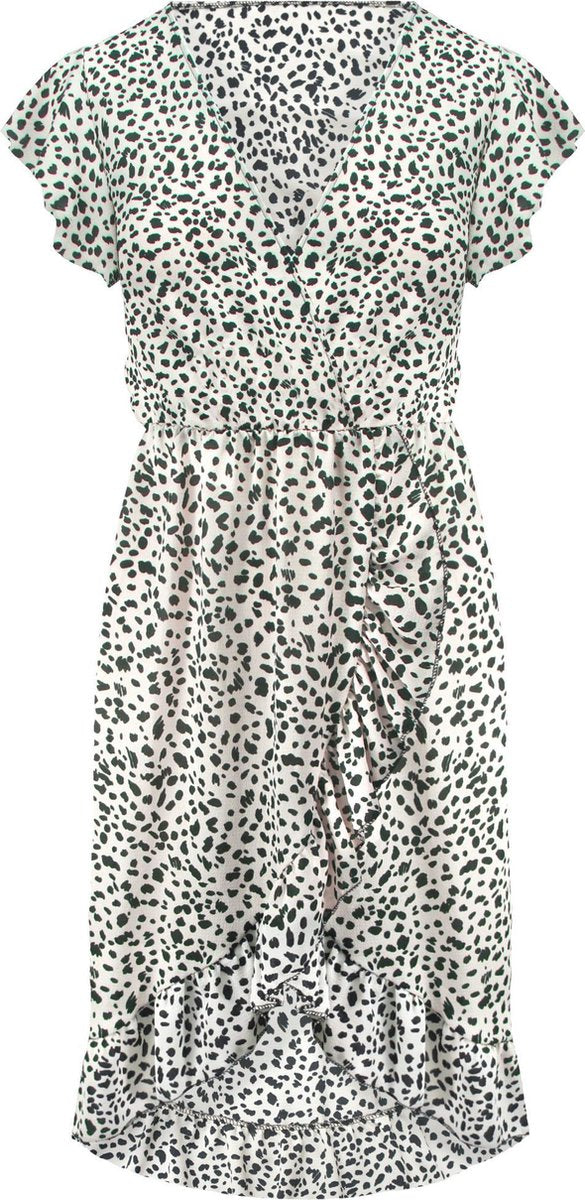 Cheetah Dress Creme