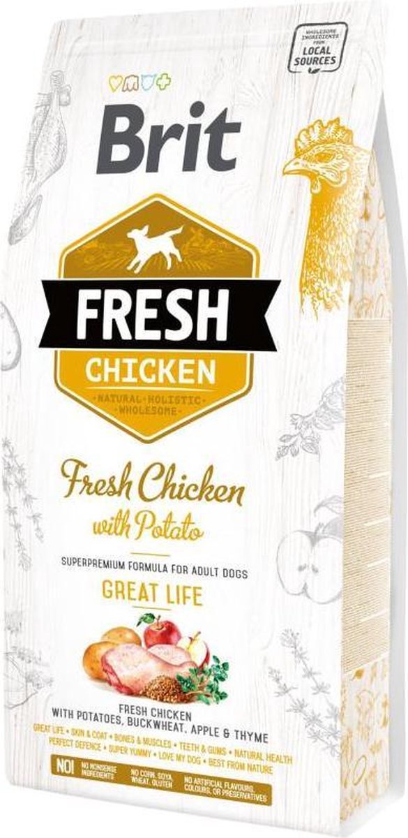 Brit Fresh verse kip met aardappel 2