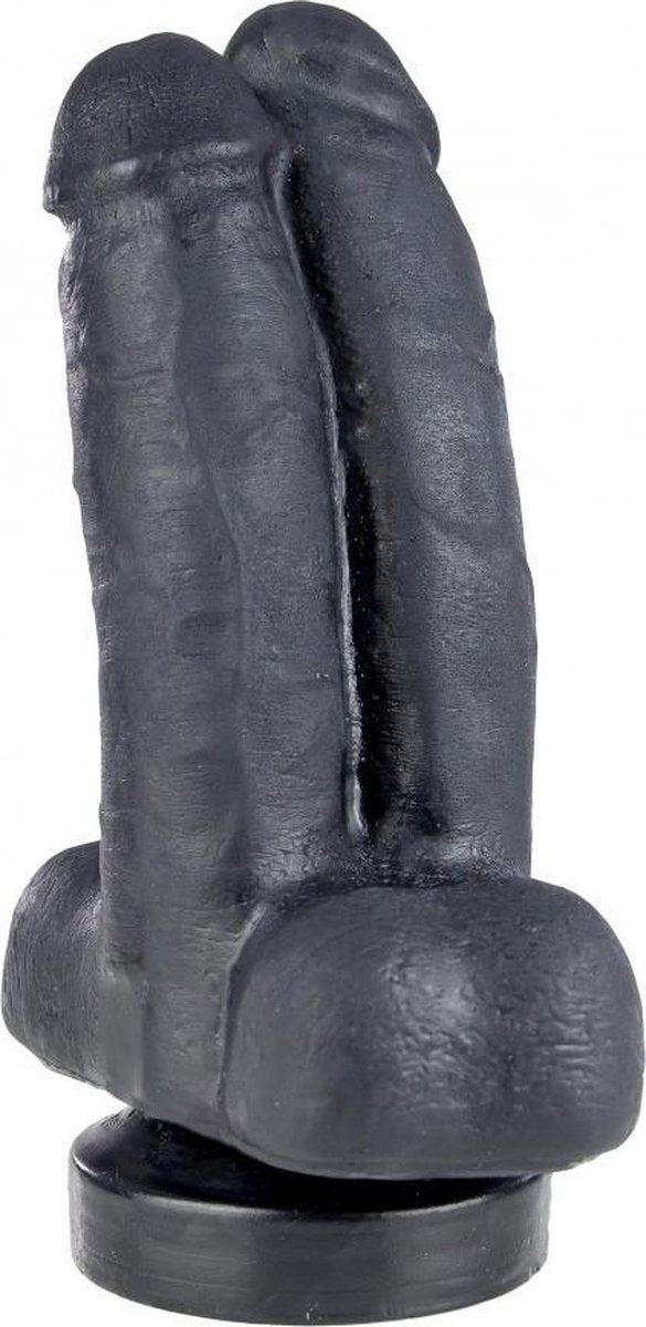 XXLTOYS - Donathan - Double Dildo - Inbrenglengte 16 X 8 cm - Uniek Design Realistische Dildo – Stevige Dildo – voor Diehards only - Made in Europe