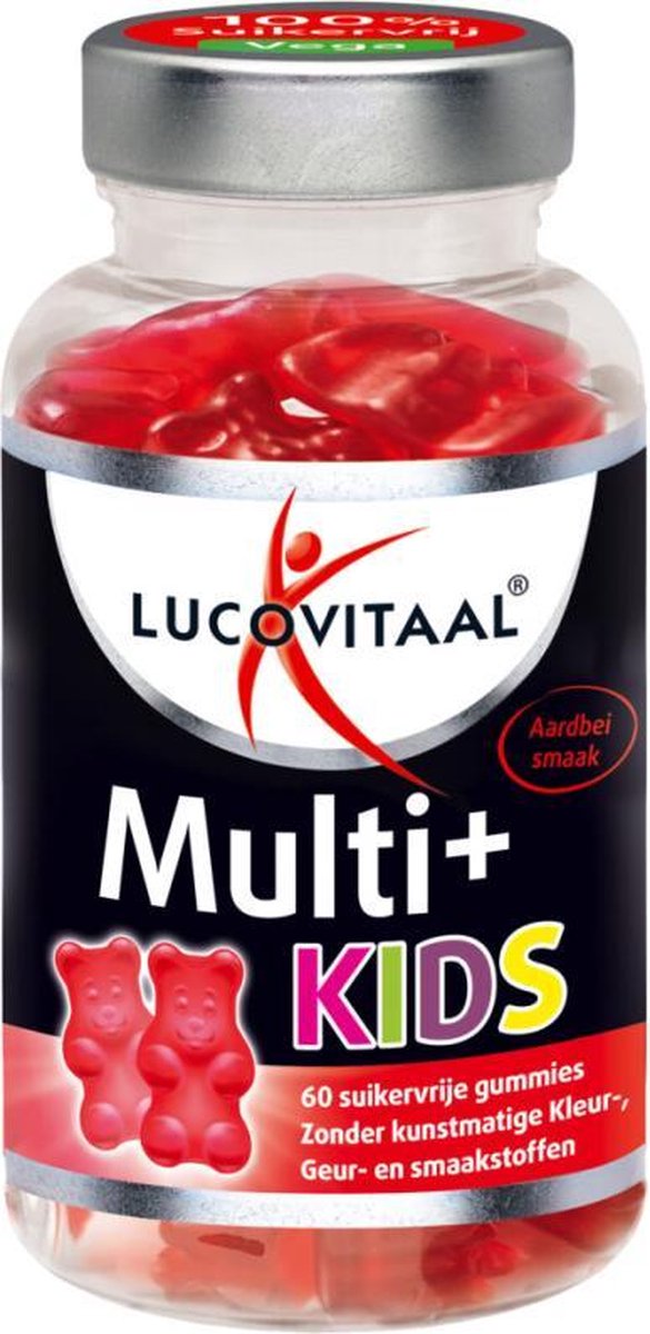 Lucovitaal Multi+ kids gummies
