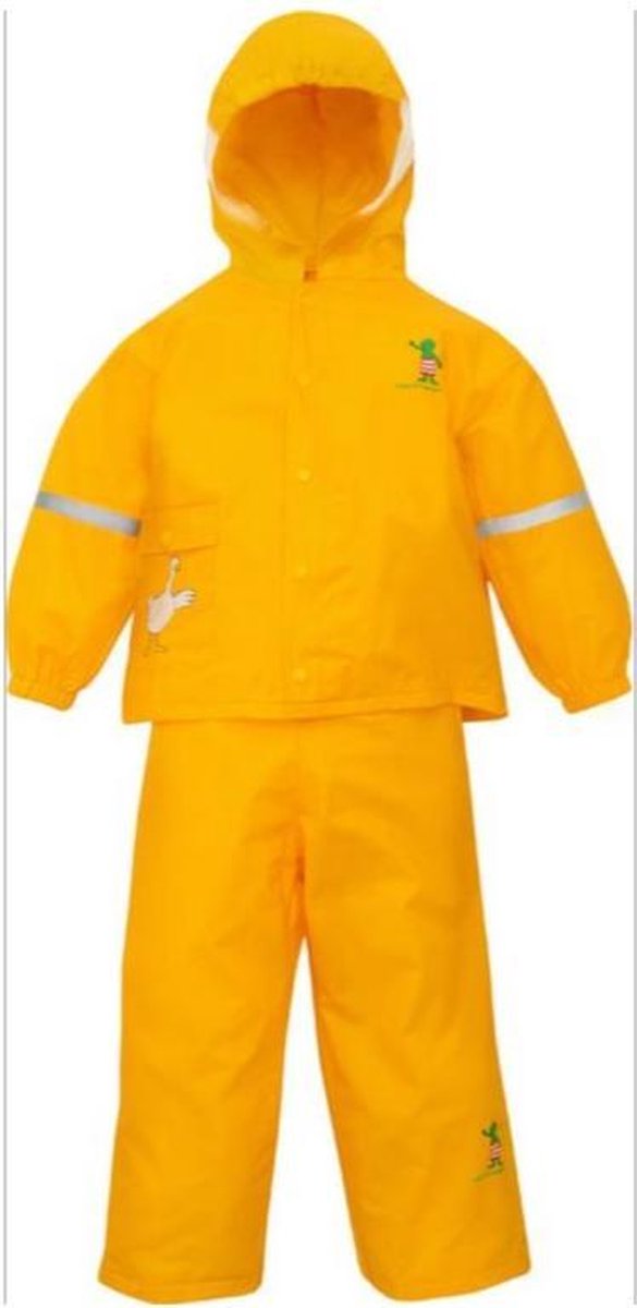 Willex Kikker Regenpak Maat - 104/110 Geel