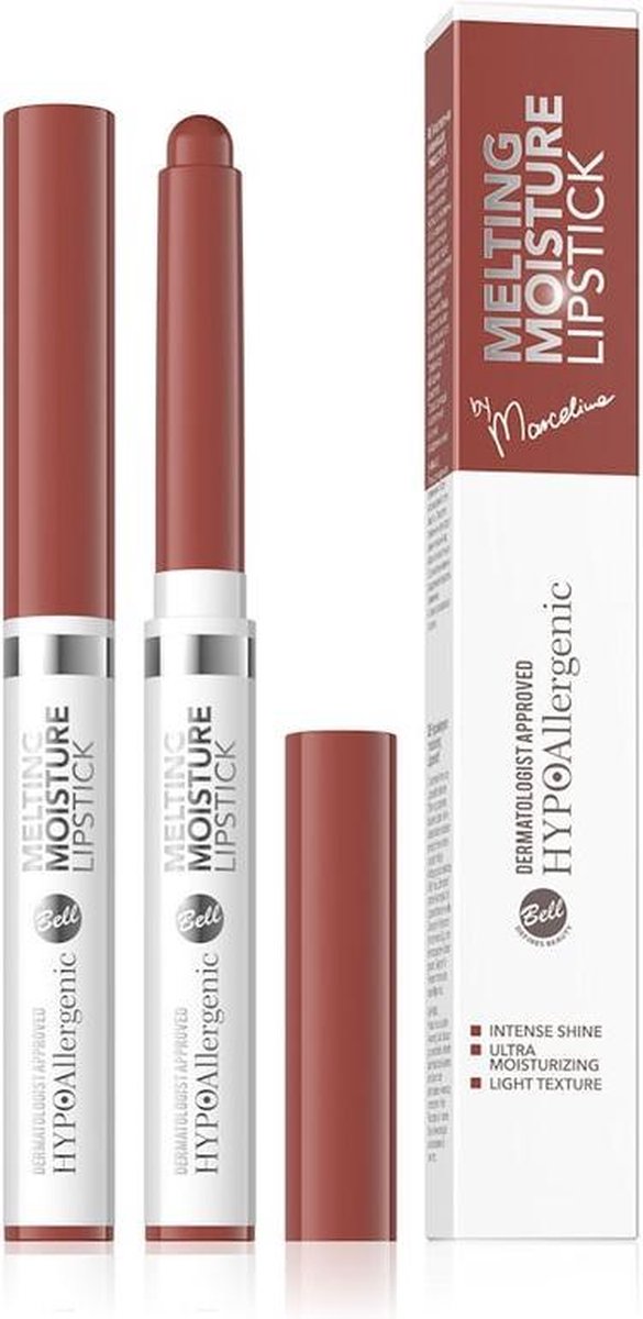 Hypoallergenic – Hypoallergene Melting Moisture Lipstick #02 Mocha Beige