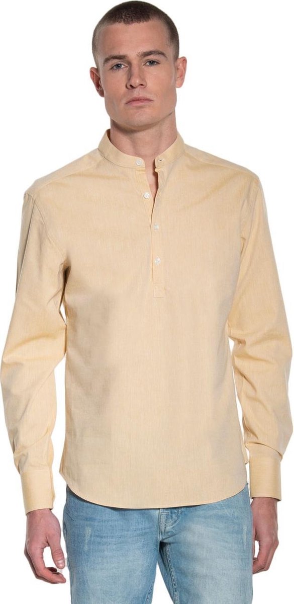 Victim Casual Overhemd Heren lange mouw