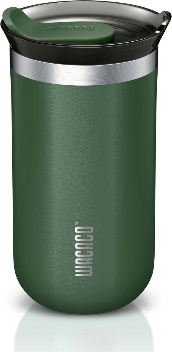 Wacaco Octaroma Lungo - Pomona Green - Nieuw - Thermosbeker - Thermosfles - Thermoskan - Drinkbeker - Bierpul - Pipamoka serie - Festival - camping - Cadeau voor hem & haar
