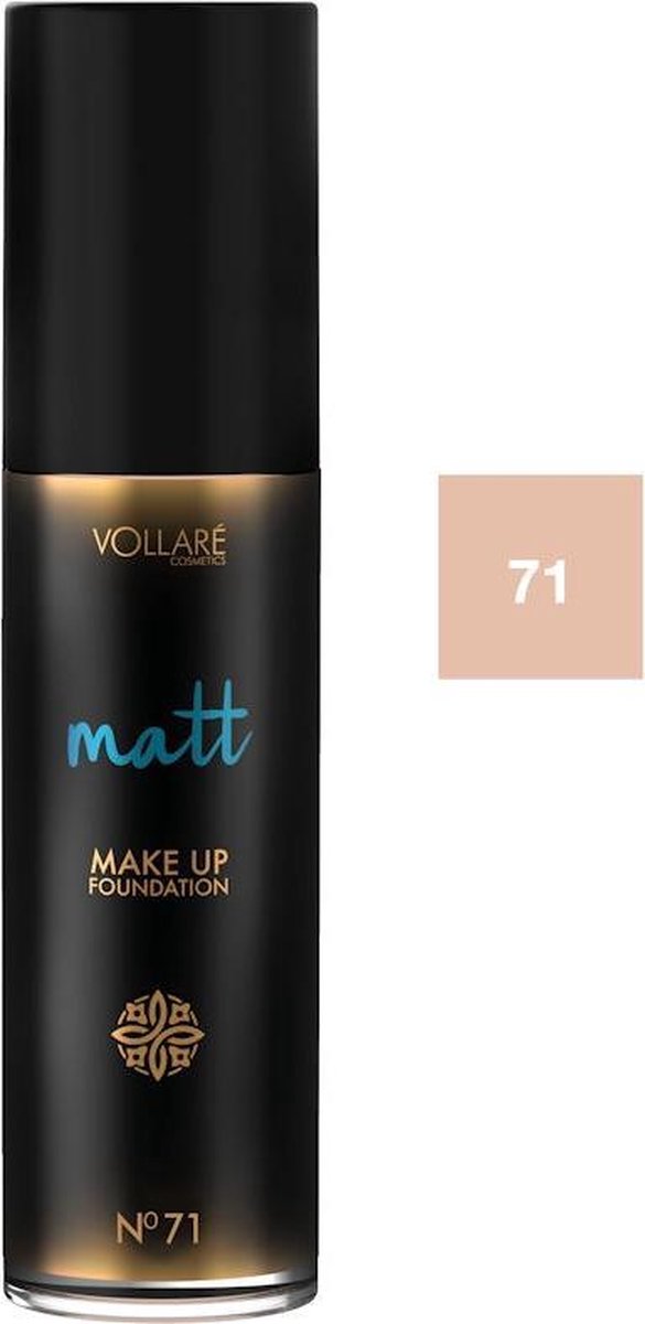 VOLLARE Make Up Matte Foundation #71 Light Beige