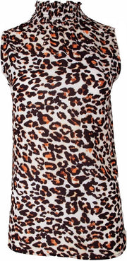 SRNDPTY Top Sleeveless Paula Panther Orange