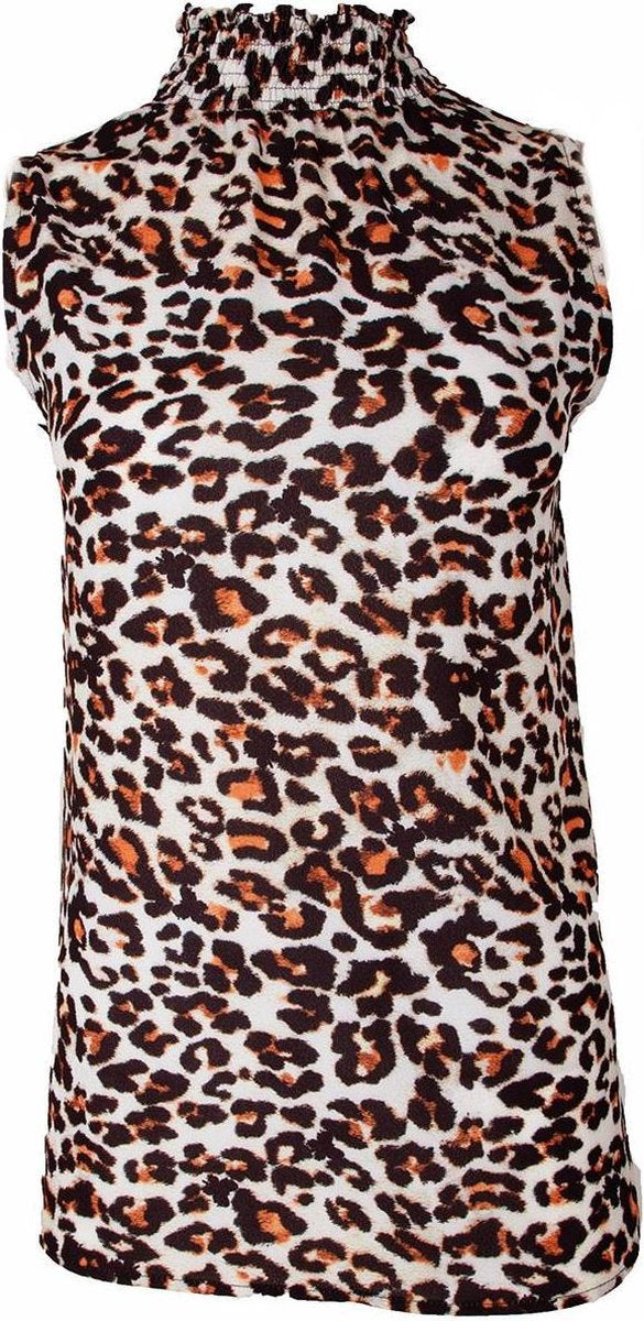SRNDPTY Top Sleeveless Paula Panther Orange