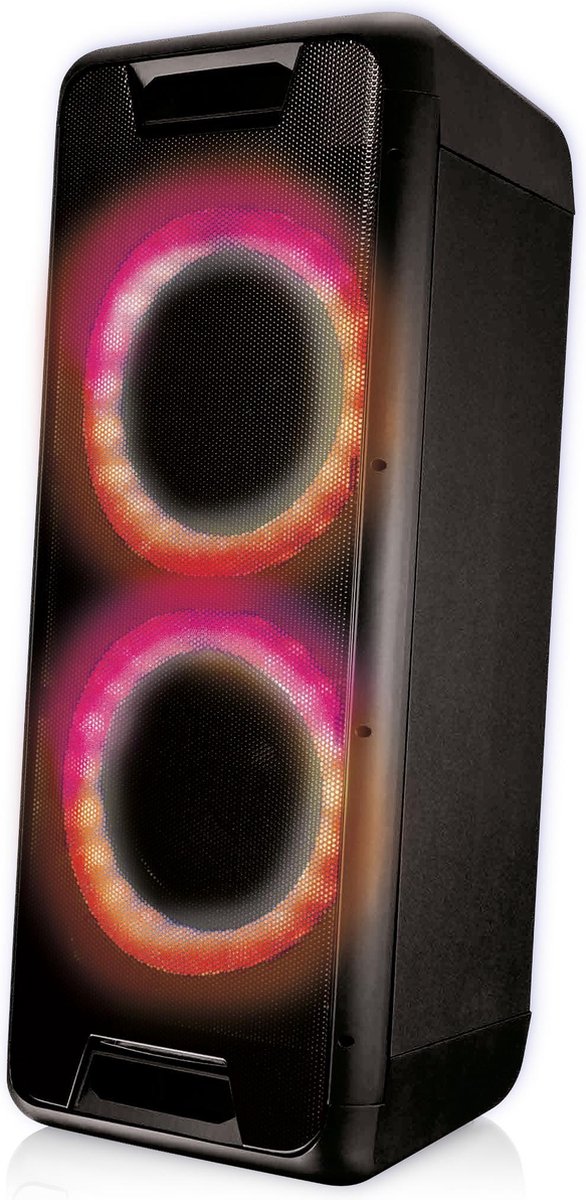 Noonday - Portable Party Speaker - Bluetooth speaker -  Speakers - Party speaker 100 - Party Speaker - Party Box - Draagbare Party Speaker - Zwart
