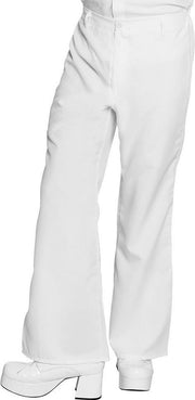 Witte broek voor heren - Verkleedkleding - Maat One size