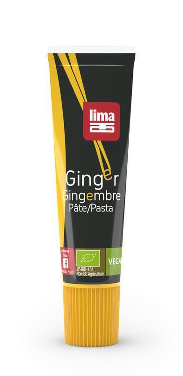 Gemberpasta Lima - Tube 30 gram - Biologisch