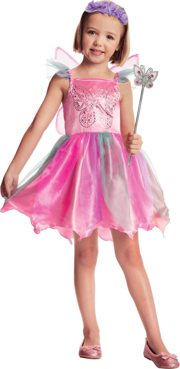 Amscan Kostuum Fee Meisjes Polyester Roze 4-6 Jaar