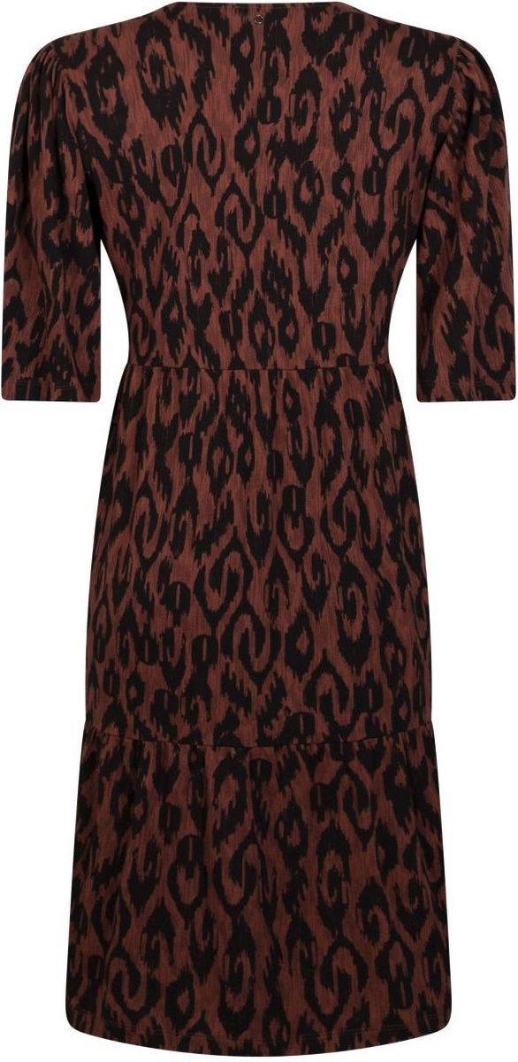 Tramontana Dress Wrap Ikat Print - XS