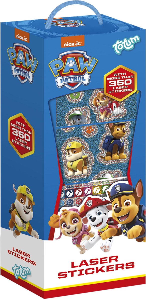 Sticker box Paw Patrol ToTum: 350+ stickers