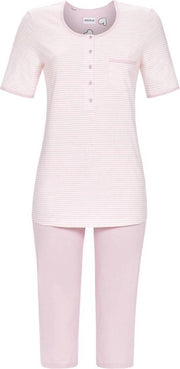 Roze gestreepte pyjama Ringella