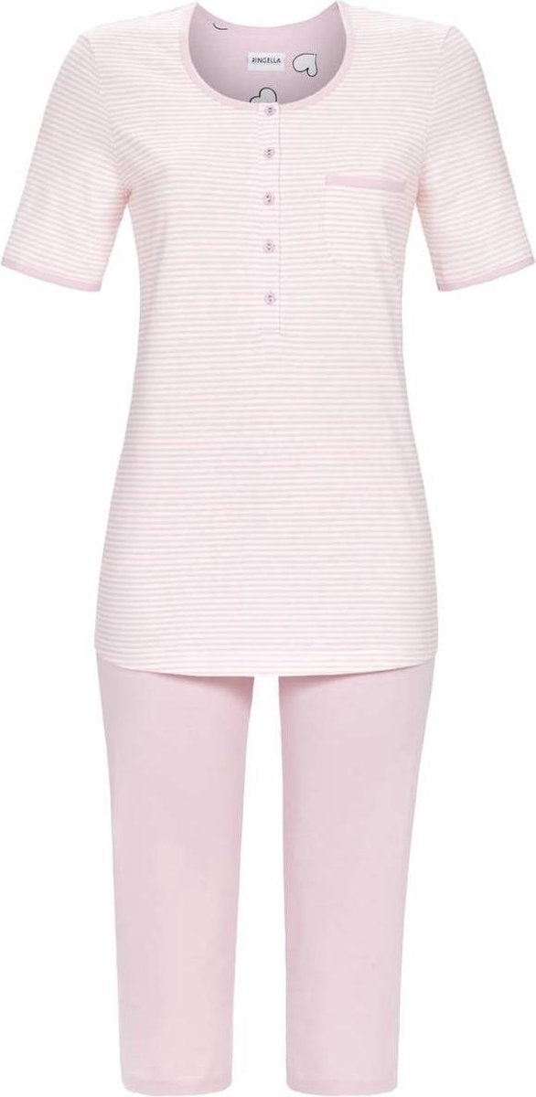 Roze gestreepte pyjama Ringella