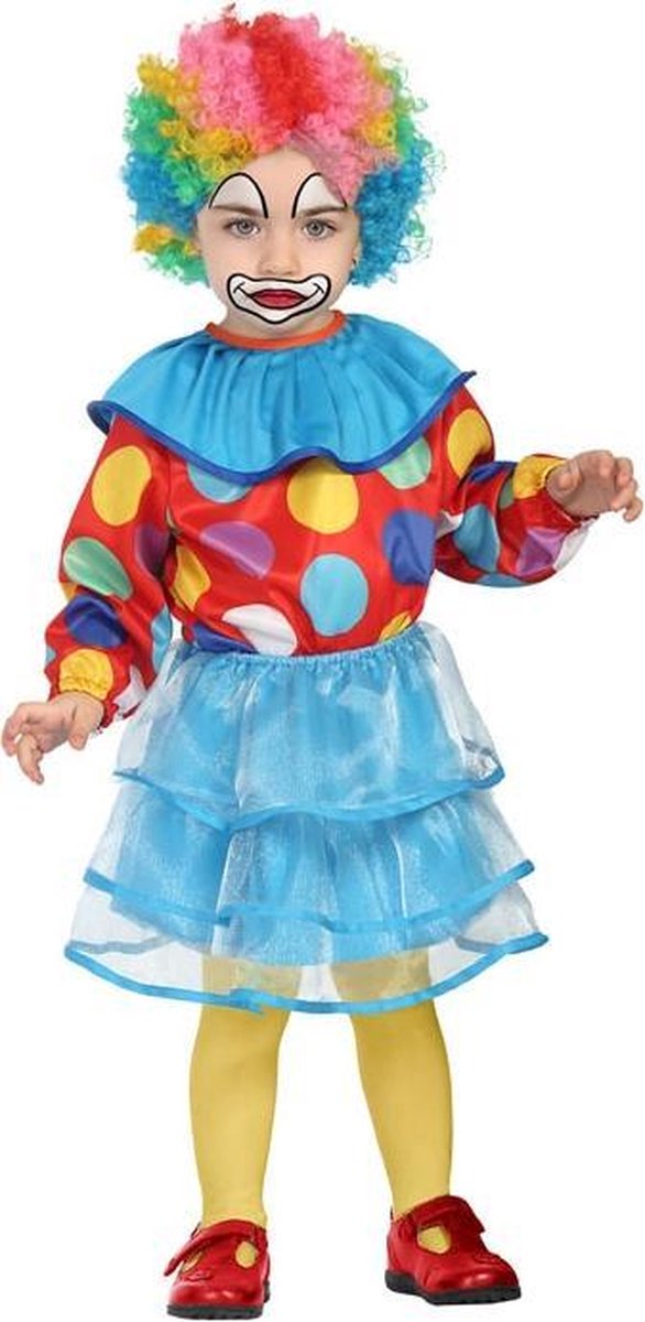Clownskostuum met tutu voor baby's - Verkleedkleding