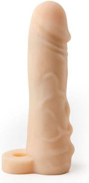Penis sleeve die echt aanvoelt - 16.4cm - blank