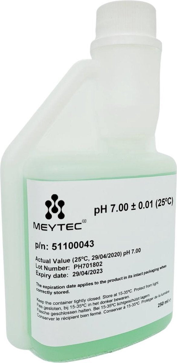 PH kalibratievloeistof pH 7.00 - ijkvloeistof voor pH meter en pH elektrode
