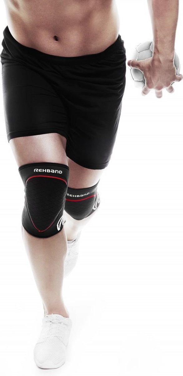 Rehband RX Speed Handbal Kniebeschermer Senior-Maat L: 37 - 40 cm