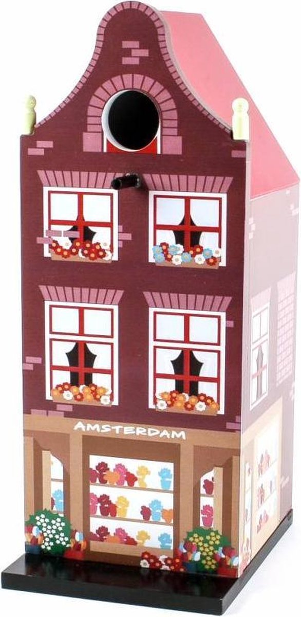 Vogelhuis Grachtenhuis Klokgevel Amsterdam - Souvenir