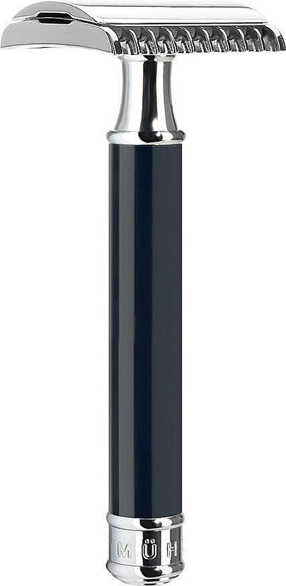 Muhle Double Edge Safety Razor Traditional Zwart - Open kam