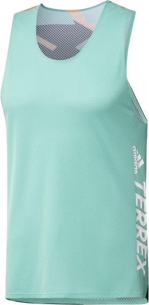 adidas Agravic Singlet Heren - blauw - maat XL
