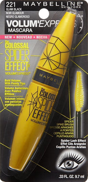 MAYBELLINE Volum' Express The Colossal Spider Effect Washable Mascara - Glam Black