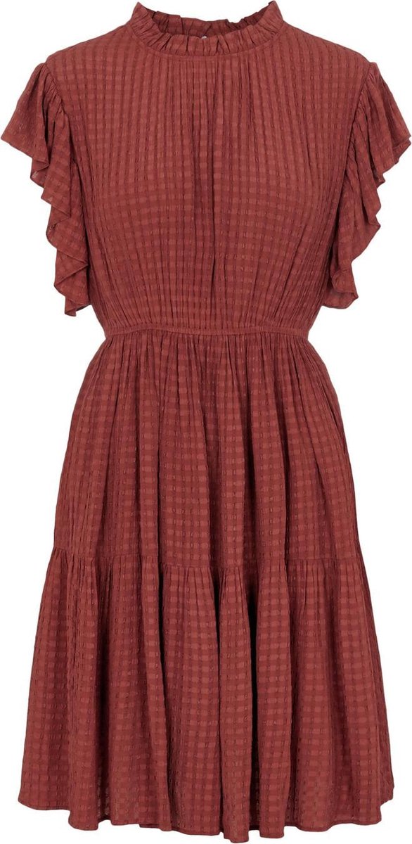 Pcliz Sl Dress 17112604 Burnt Henna
